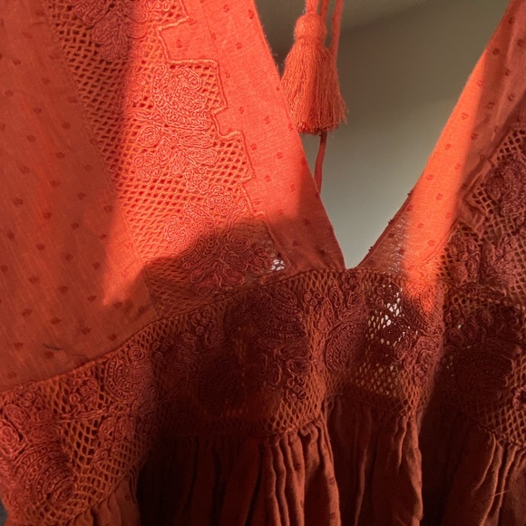 Free People orange dress - Picture 4 of 4